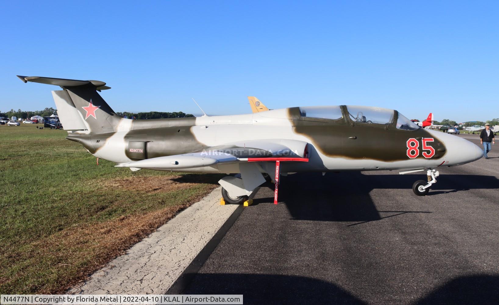 N4477N, 1967 Aero L-29 Delfin C/N 792607, Sun N fun 2022