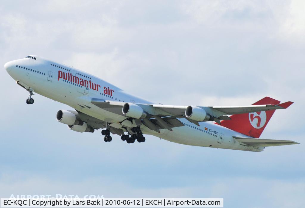 EC-KQC, 1994 Boeing 747-412 C/N 26549, RWY22R