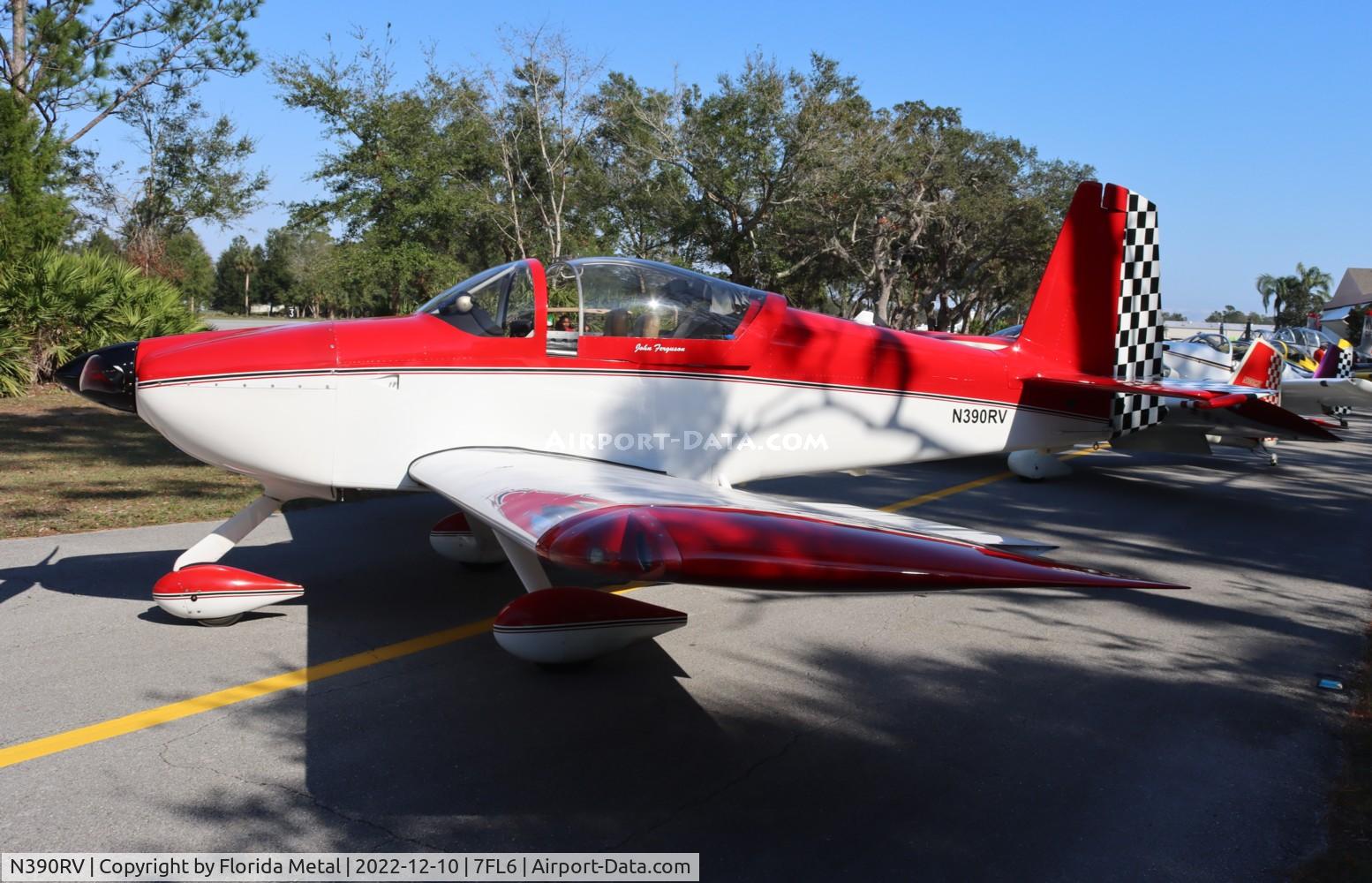 N390RV, 2012 Vans RV-7A C/N 70319, Spruce Creek 2022