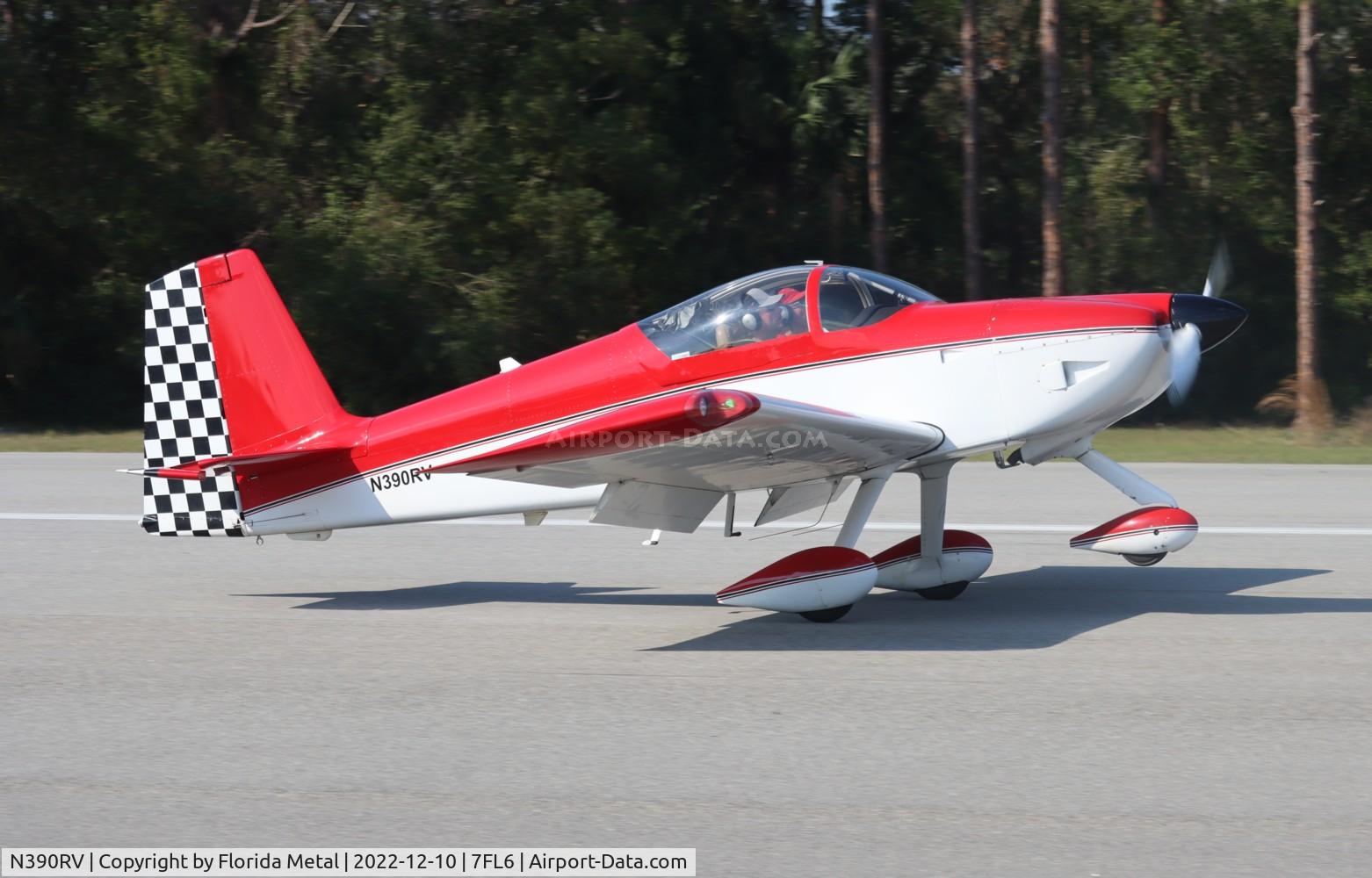 N390RV, 2012 Vans RV-7A C/N 70319, Spruce Creek 2022