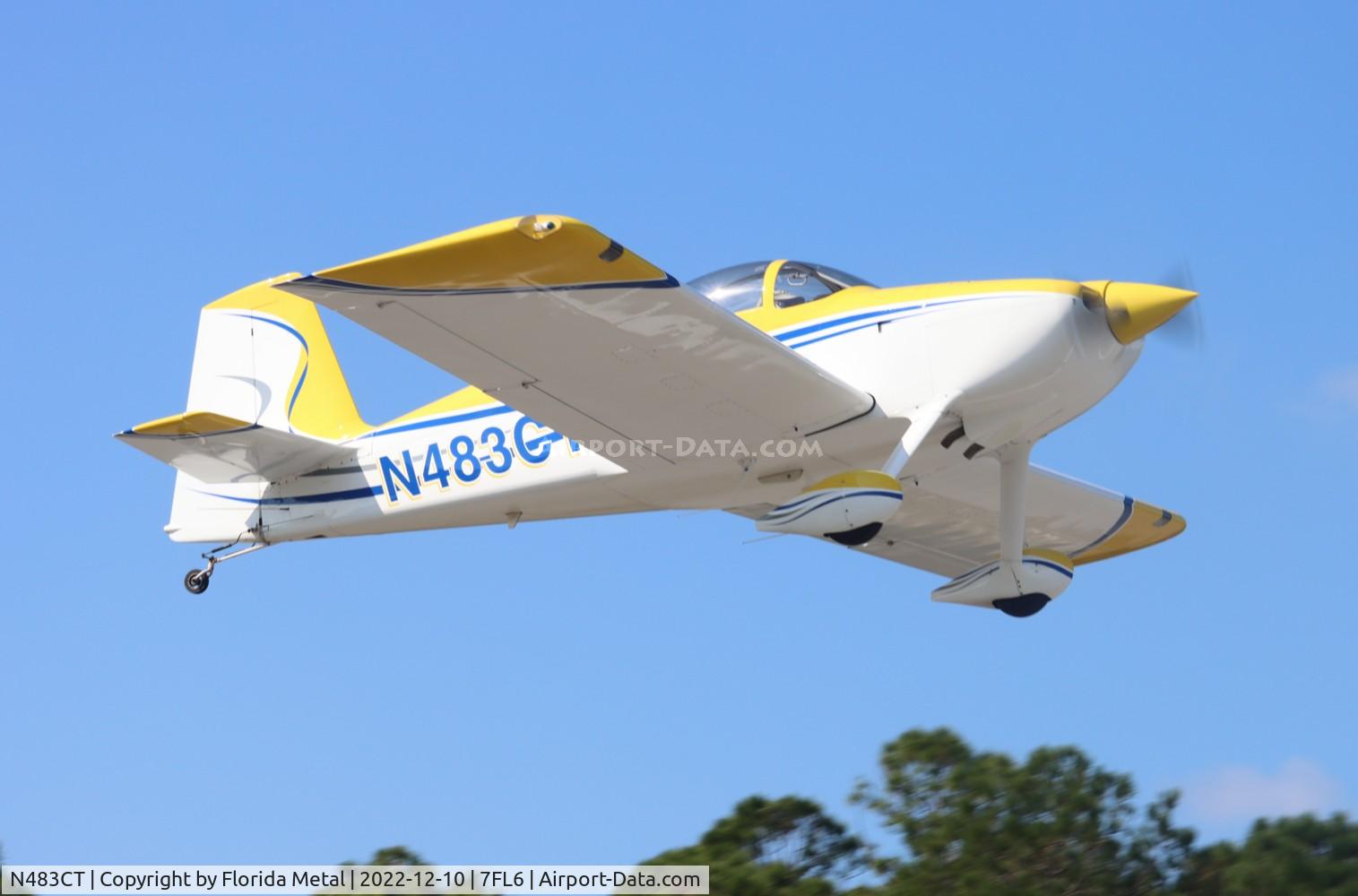 N483CT, 2008 Vans RV-7 C/N 71795, Spruce Creek 2022