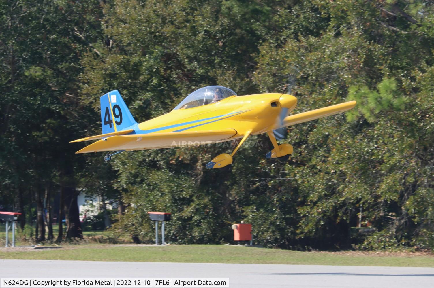 N624DG, 1998 Vans RV-4 C/N 3499, Spruce Creek 2022