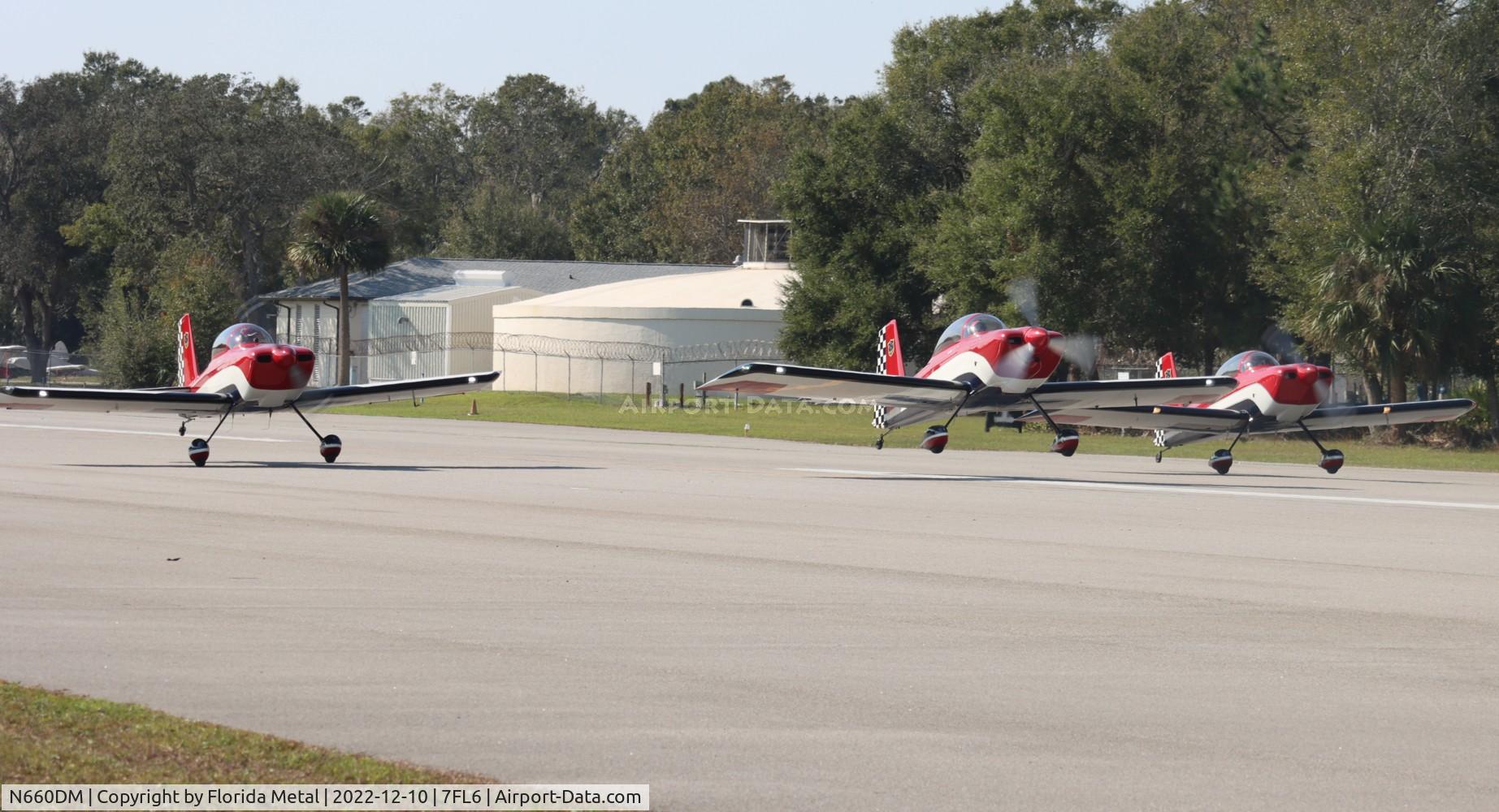 N660DM, 2007 Vans RV-8 C/N 82571, Spruce Creek 2022