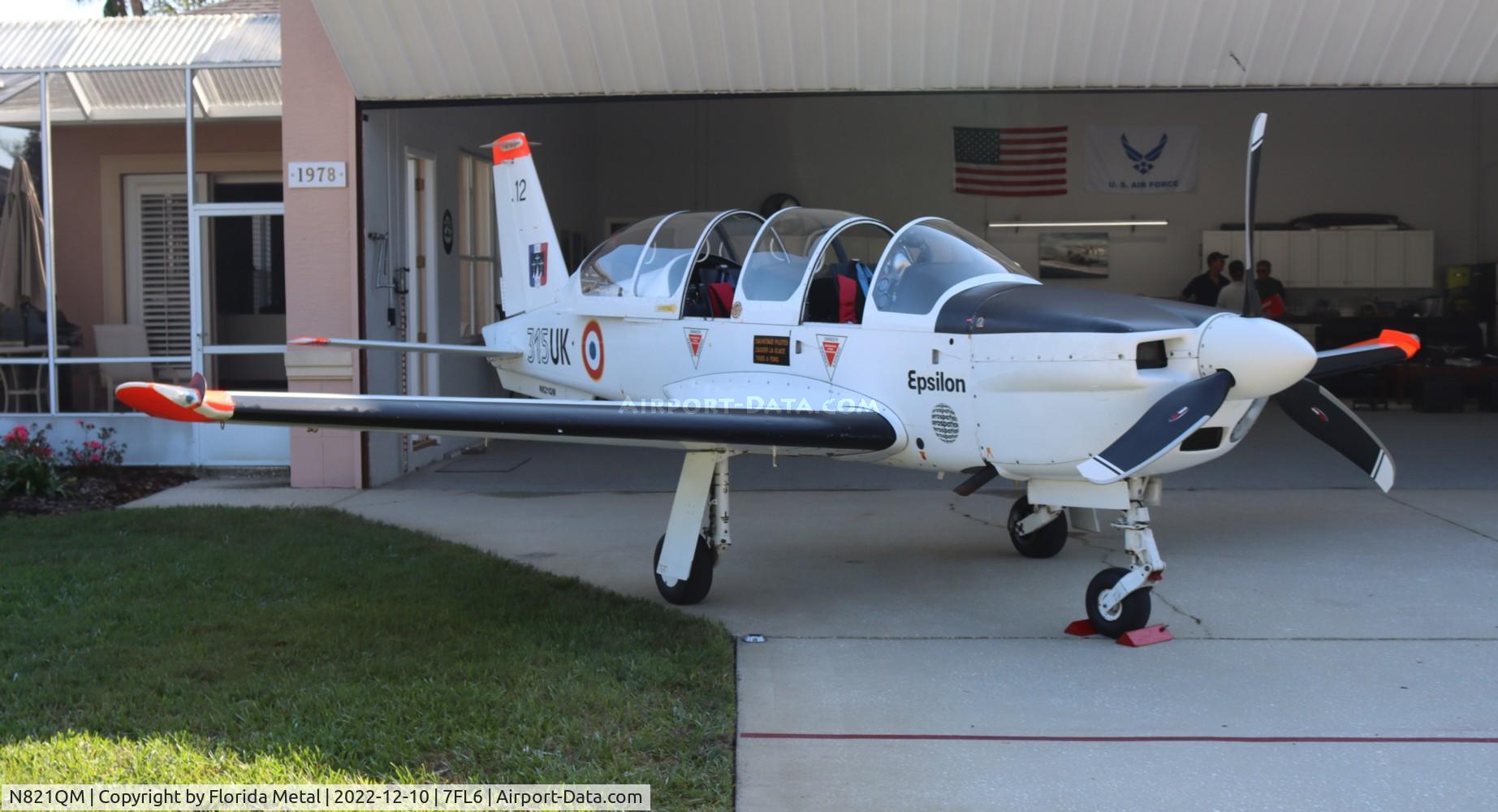 N821QM, 1984 Socata TB-30 Epsilon C/N 12, Spruce Creek 2022