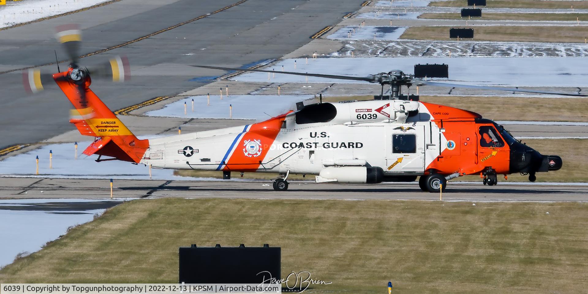6039, Sikorsky HH-60J Jayhawk C/N 70.2293, stopping in for gas and lunch