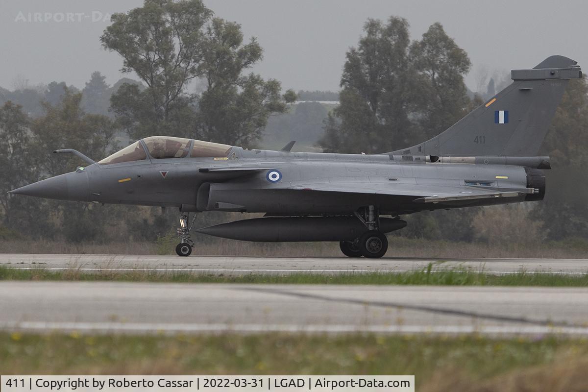 411, Dassault Rafale EG C/N 0000, Exercise Iniochos 2022