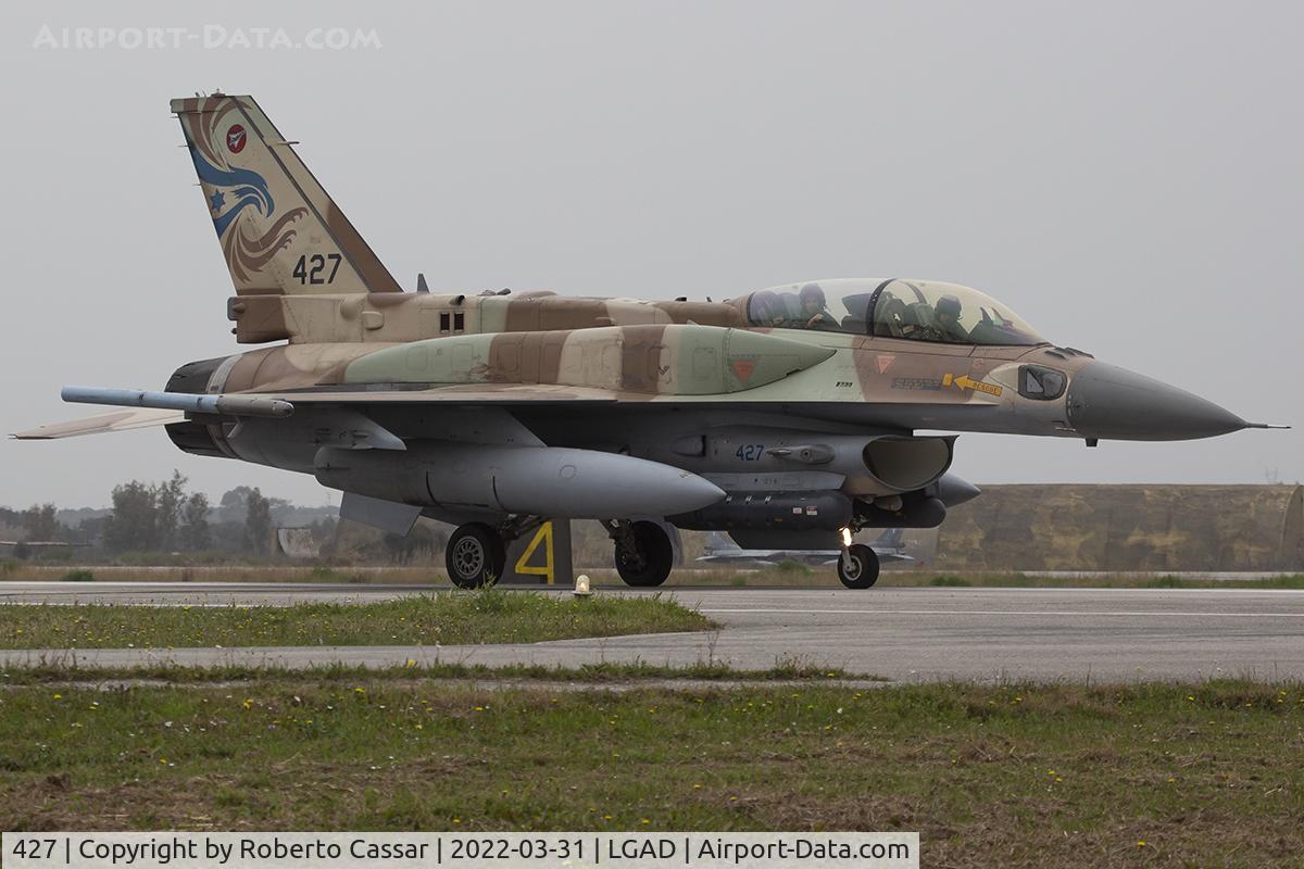 427, Lockheed Martin F-16D Block 52 C/N YD-15, Exercise Iniochos 2022