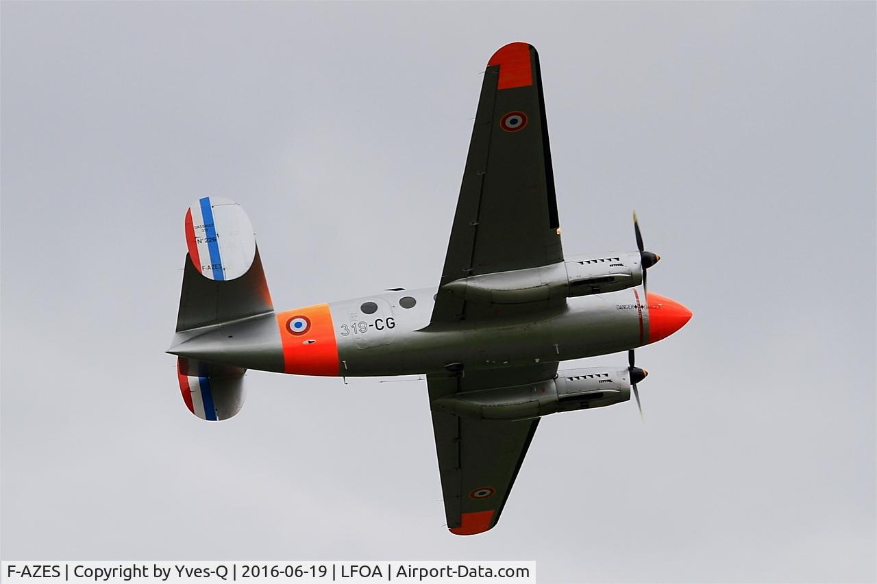 F-AZES, Dassault MD-312 Flamant C/N 226, Dassault MD-312 Flamant, On display, Avord Air Base 702 (LFOA) Open day 2016