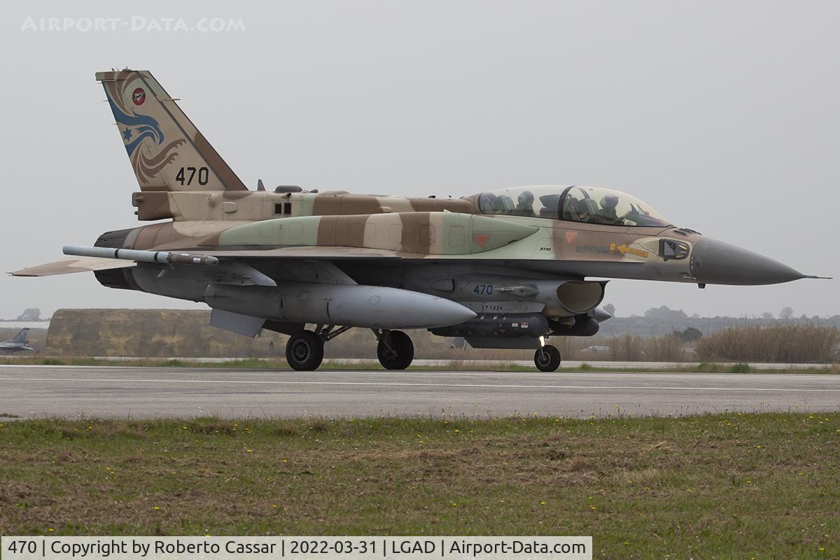 470, Lockheed Martin F-16D Block 52 C/N YD-36, Exercise Iniochos 2022