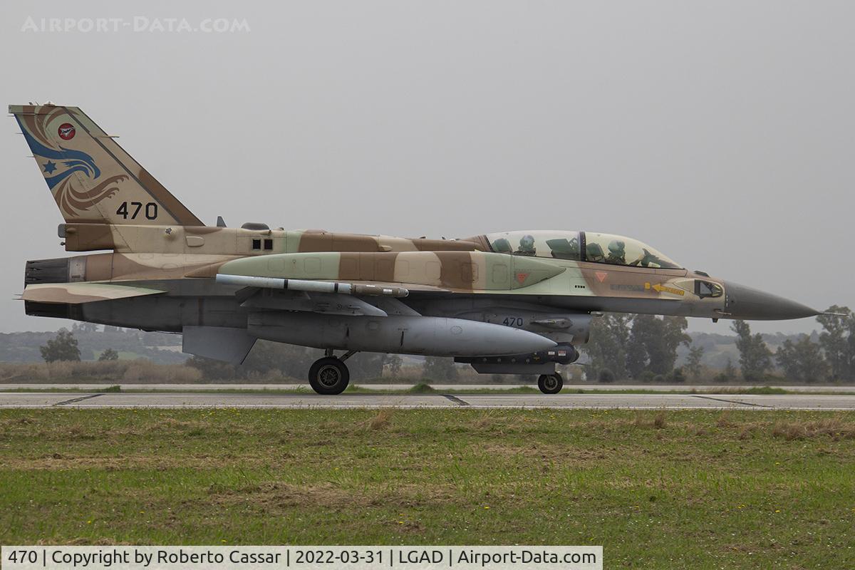 470, Lockheed Martin F-16D Block 52 C/N YD-36, Exercise Iniochos 2022