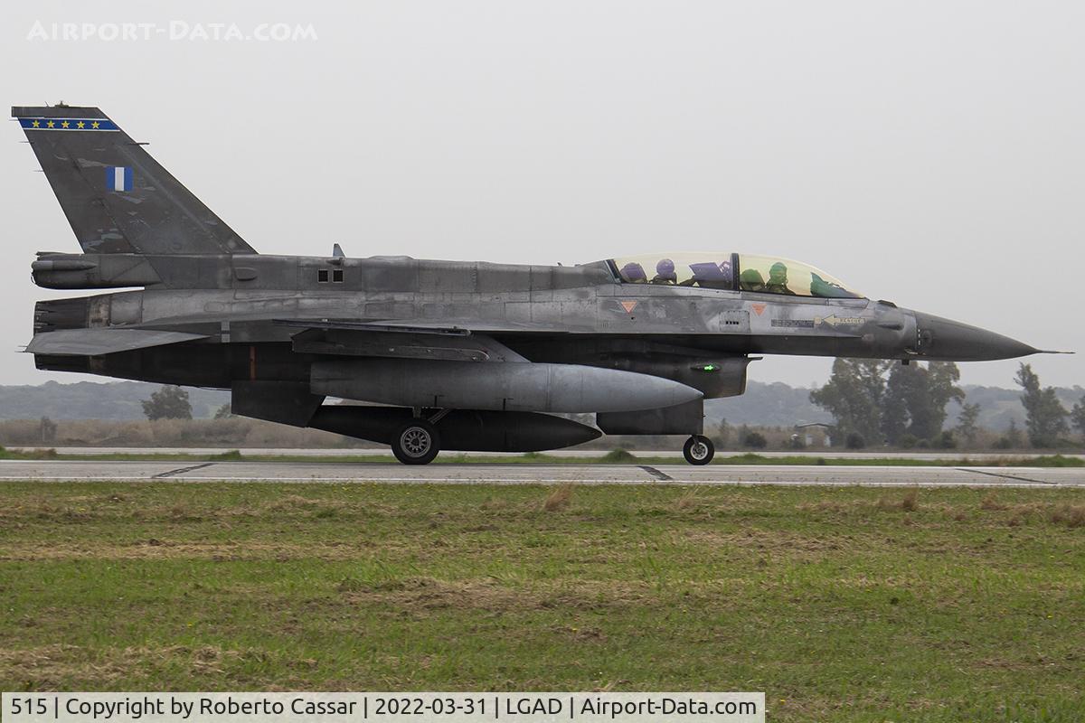 515, Lockheed Martin F-16C Fighting Falcon C/N XK-16, Exercise Iniochos 2022