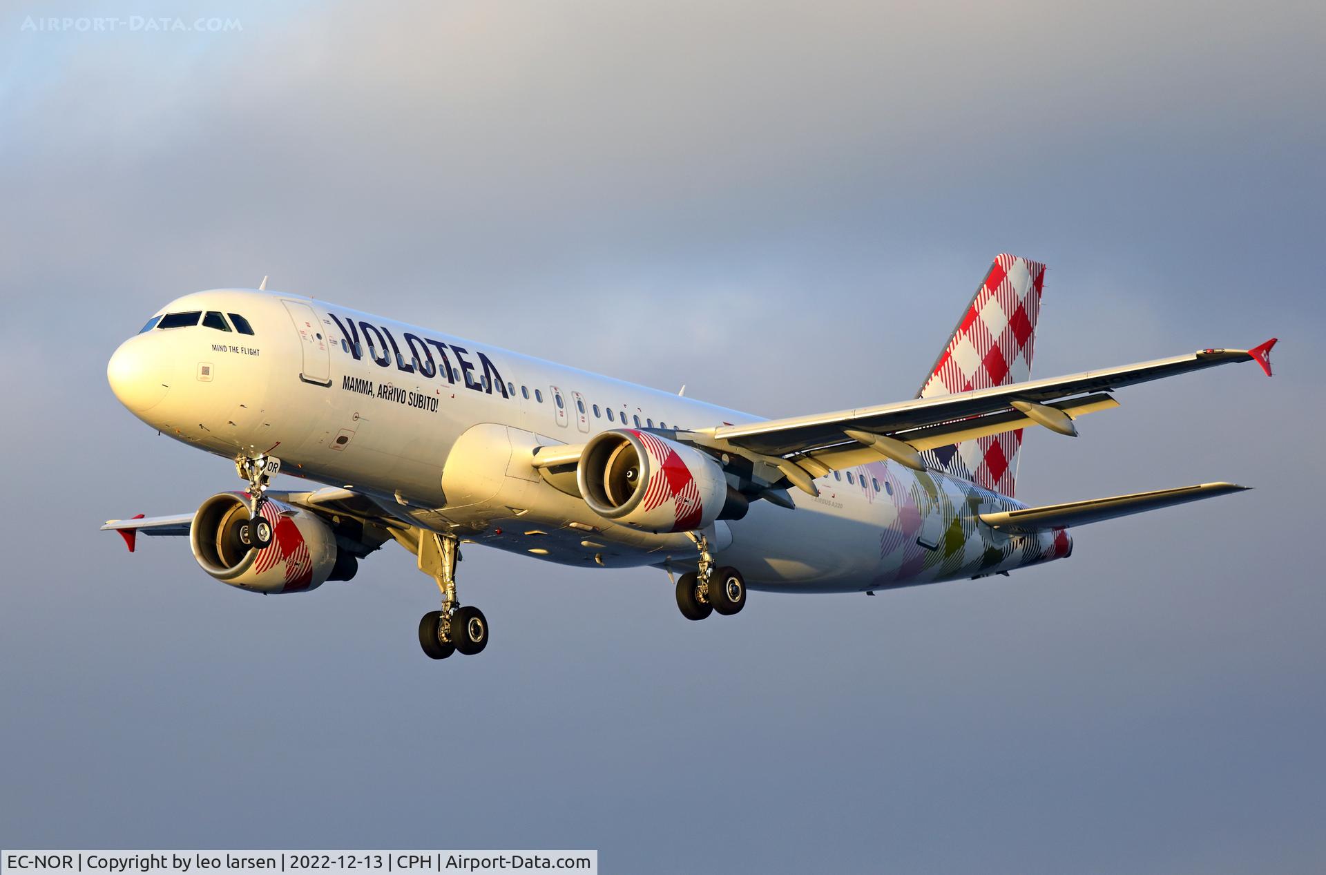 EC-NOR, 2009 Airbus A320-216 C/N 3963, Copenhagen 13.12.2022