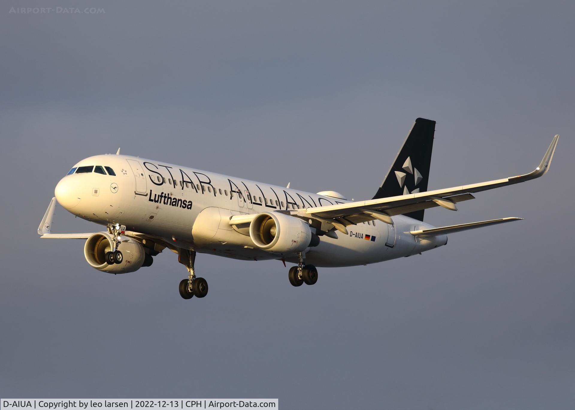 D-AIUA, 2013 Airbus A320-214 C/N 5935, Copenhagen 13.12.2022