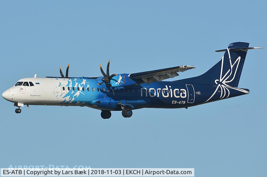 ES-ATB, 2012 ATR 72-600 (72-212A) C/N 1028, RWY22L