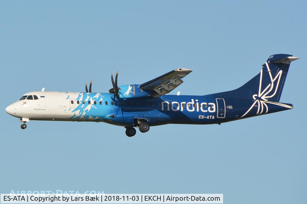 ES-ATA, 2012 ATR 72-600 (72-212A) C/N 1038, RWY22L