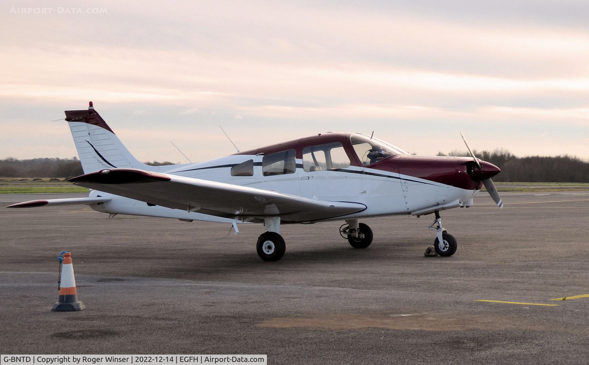 G-BNTD, 1977 Piper PA-28-161 Cherokee Warrior II C/N 28-7716235, Resident Warrior II.