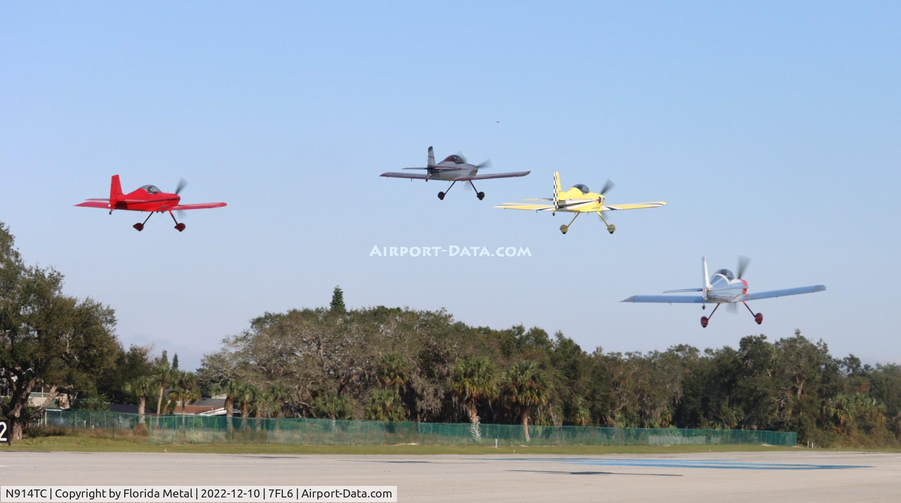 N914TC, Team Rocket F1 Rocket C/N 087, Spruce Creek 2022