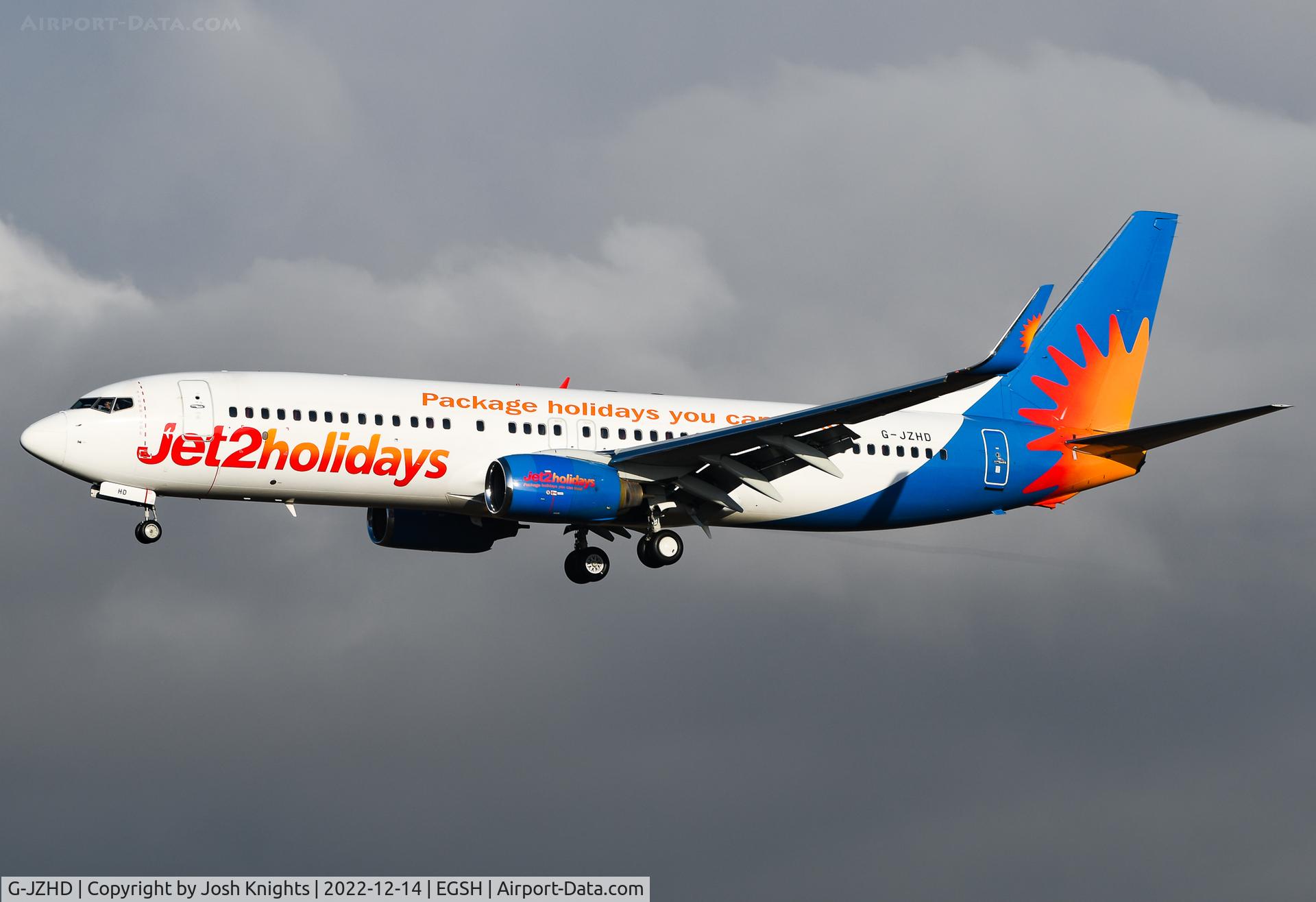 G-JZHD, 2006 Boeing 737-808 C/N 34706, Arriving For Maintenance.