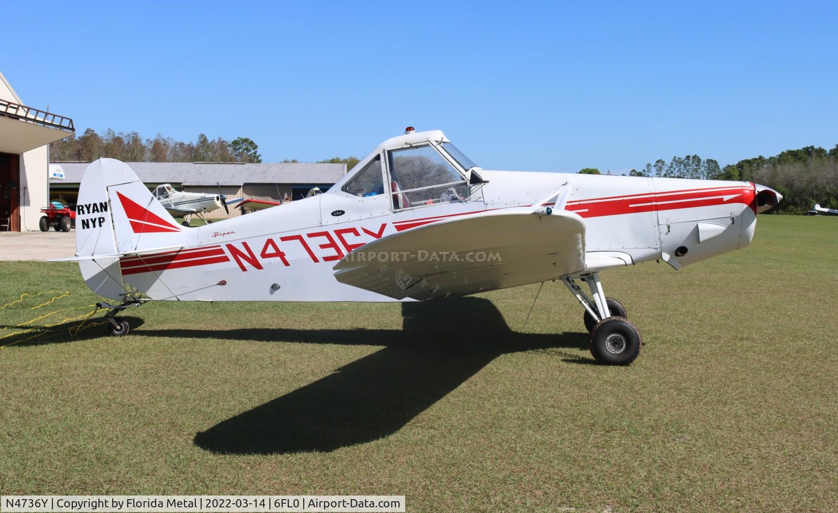 N4736Y, 1967 Piper PA-25-260 C/N 25-4488, Senior Soaring Championship 2022