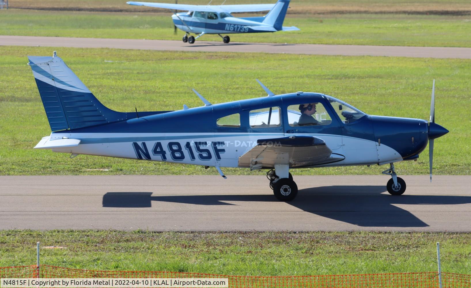 N4815F, 1976 Piper PA-28-151 C/N 28-7715069, Sun N Fun 2022