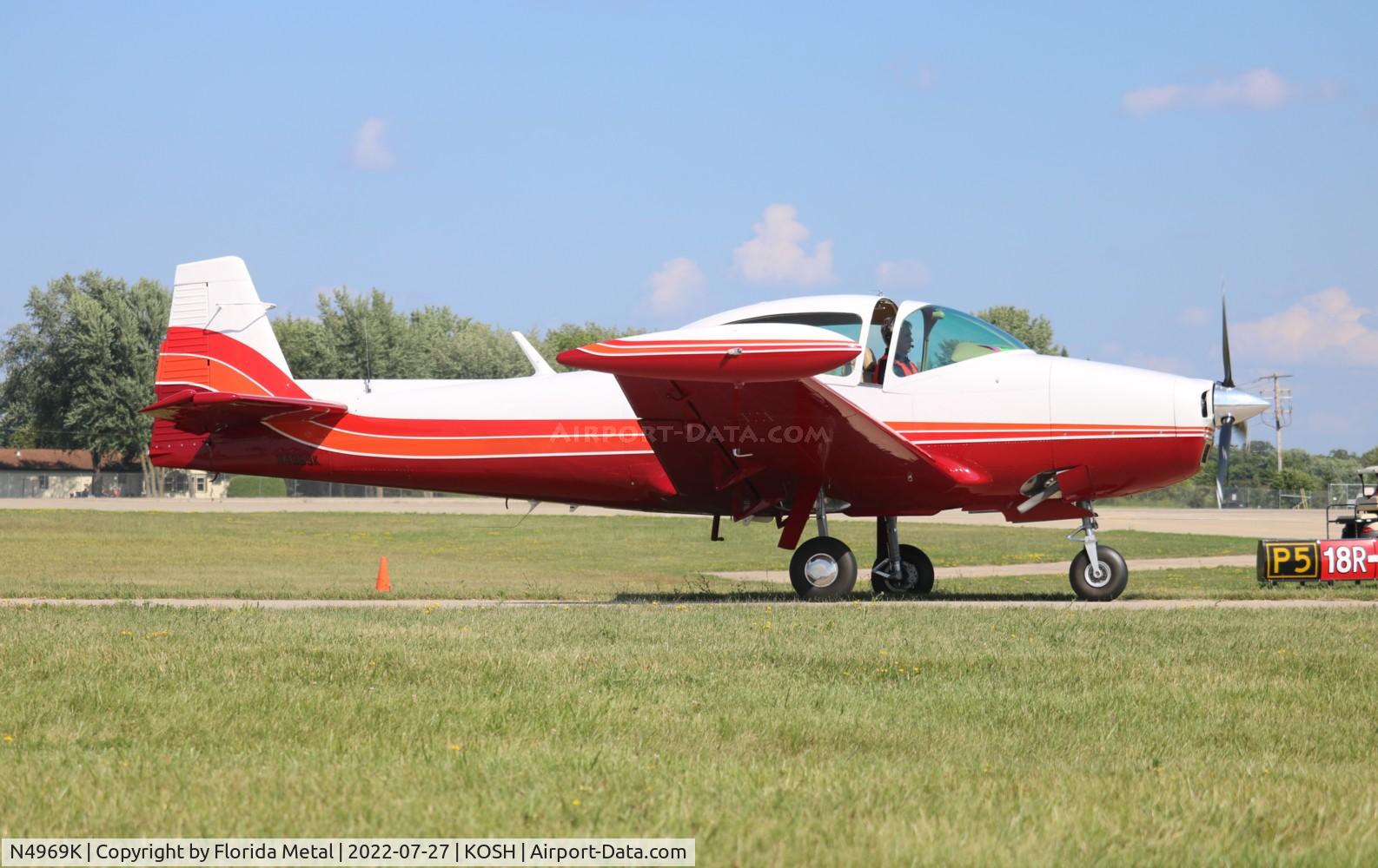 N4969K, 1949 Ryan Navion C/N NAV-4-1969, OSH 2022