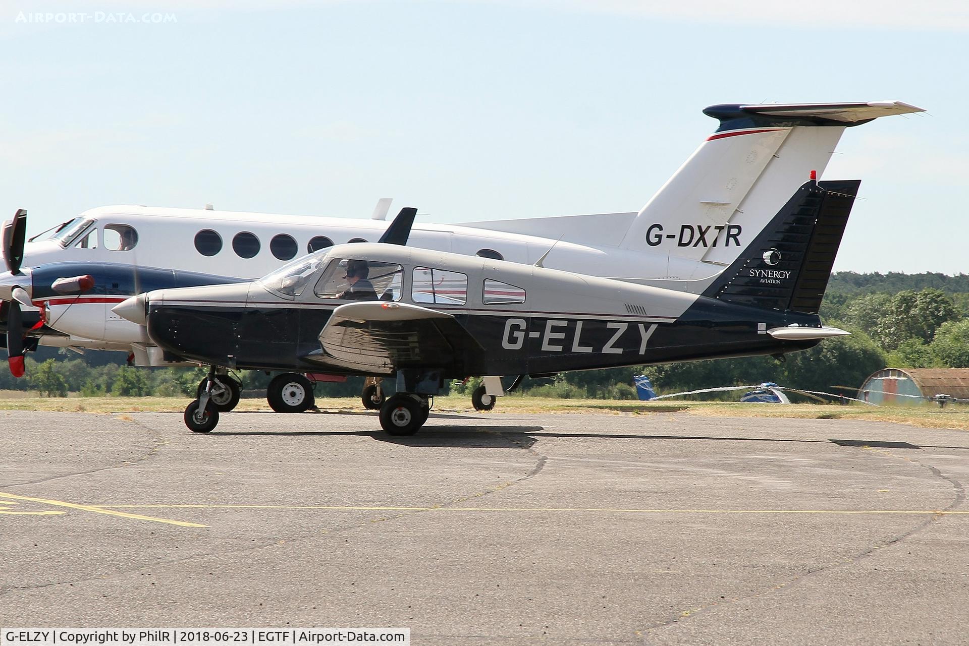 G-ELZY, 1986 Piper PA-28-161 Cherokee Warrior II C/N 28-8616027, G-ELZY 1986 Piper PA-28 Cherokee Warrior ll  Fairoaks