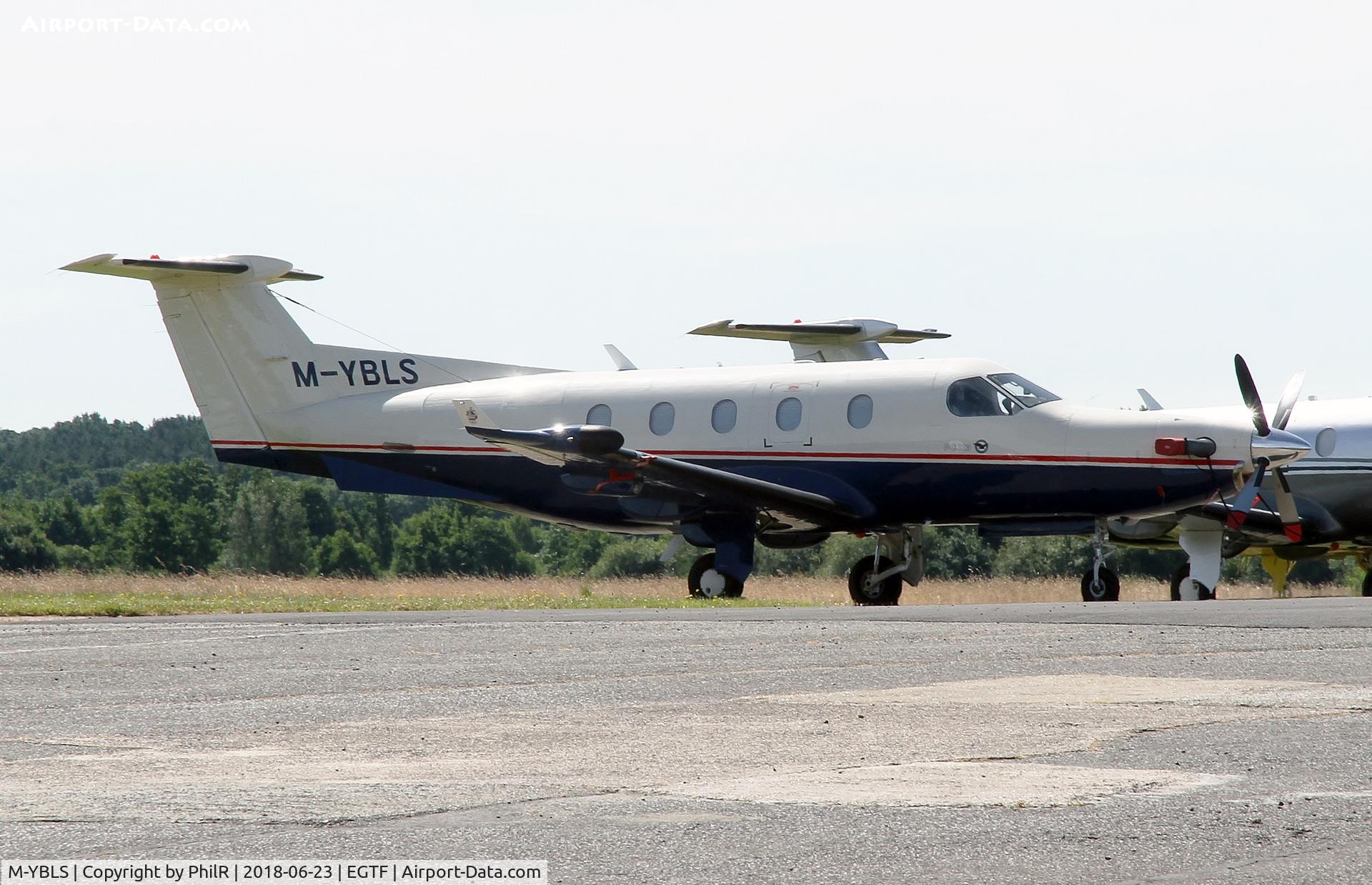 M-YBLS, 1997 Pilatus PC-12/45 C/N 176, M-YBLS 1997 Pilatus PC12/45 Fairoaks
