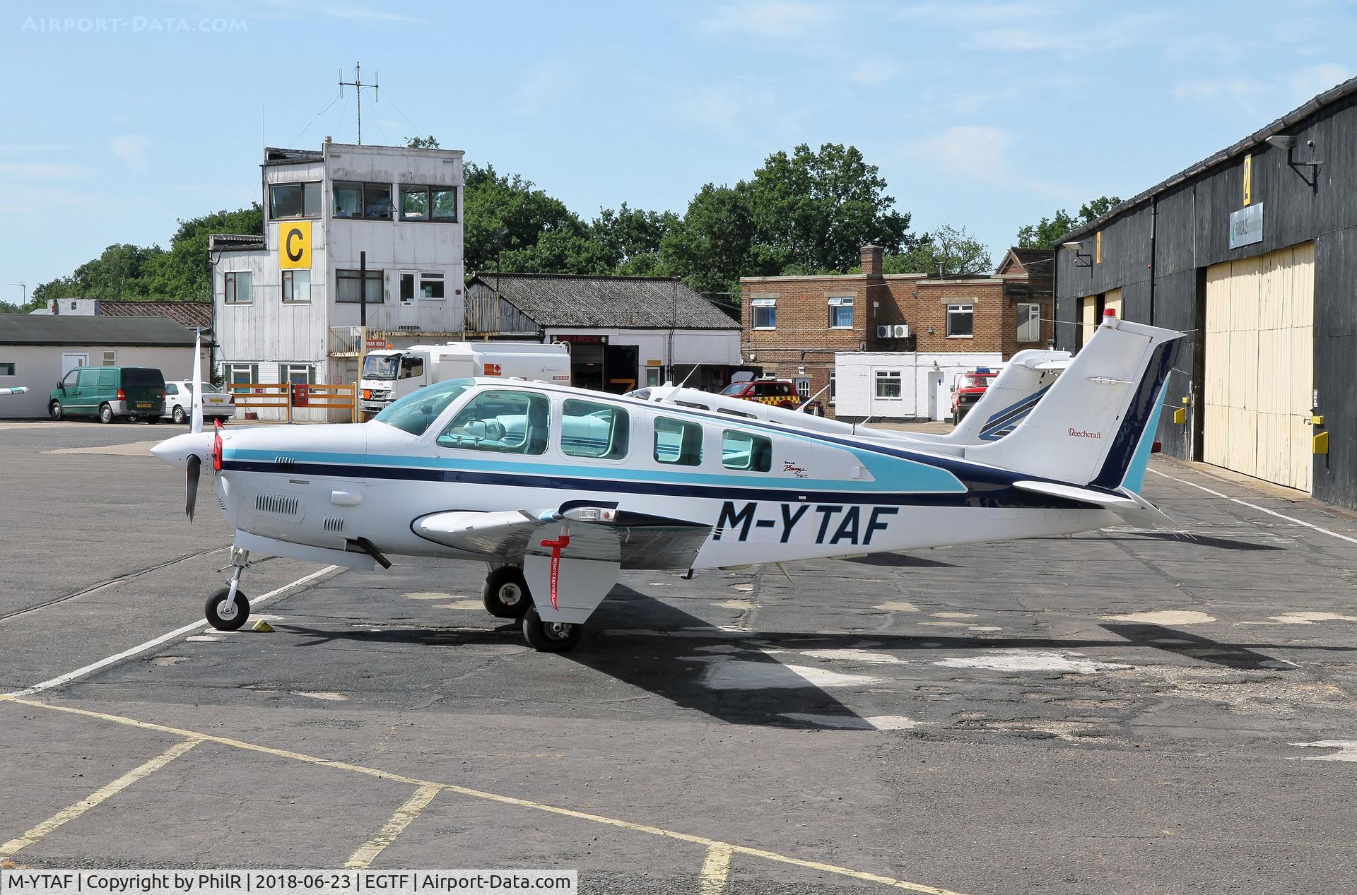 M-YTAF, 1997 Beech B36TC Bonanza Bonanza C/N EA-595, M-YTAF 1997 Beech B36TC Bonanza Fairoaks