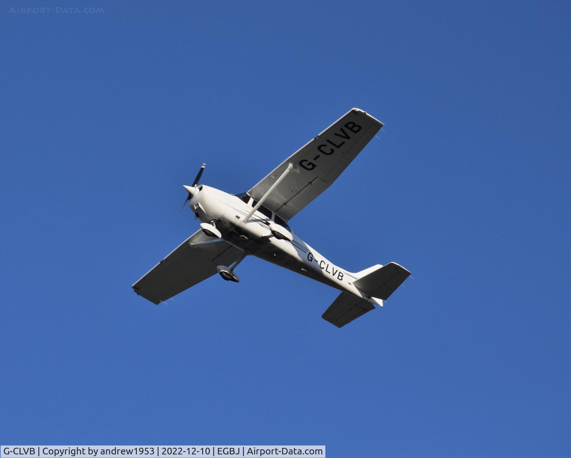 G-CLVB, 2011 Cessna 172R Skyhawk C/N 17281584, G-CLVB at Gloucestershire Airport.