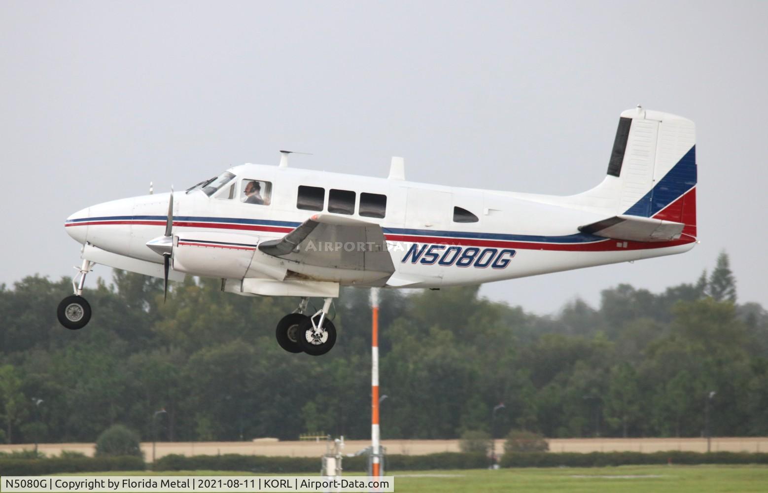 N5080G, 1962 Beech 65 Queen Air C/N LF-35, ORL 2022