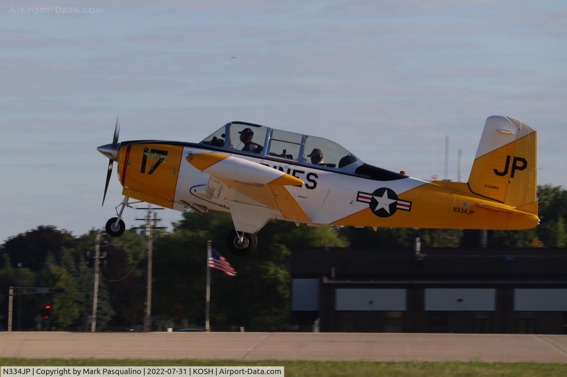 N334JP, 1957 Beech T-34B C/N 144003, Beech T-34B