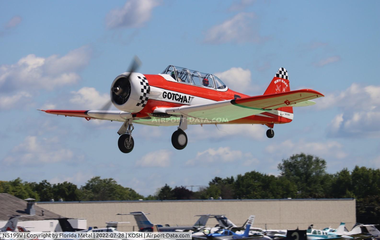 N5199V, 1960 North American SNJ-5 Texan C/N 43875, OSH 2022