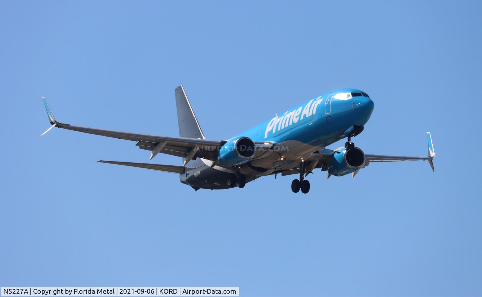 N5227A, Boeing 737-83N(BCF) C/N 32742, ORD 2021