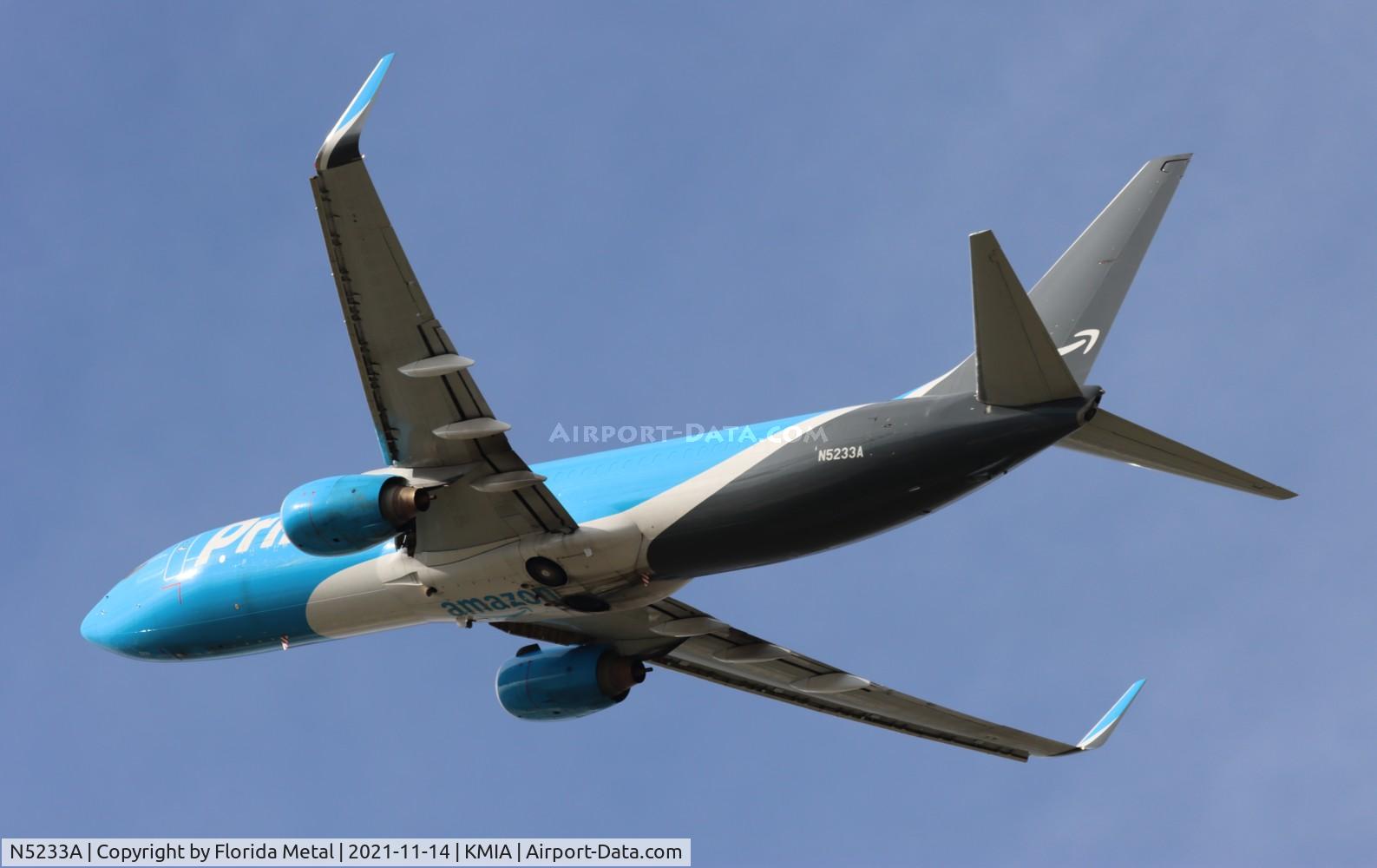 N5233A, 2006 Boeing 737-84P(BCF) C/N 34029, MIA 2021