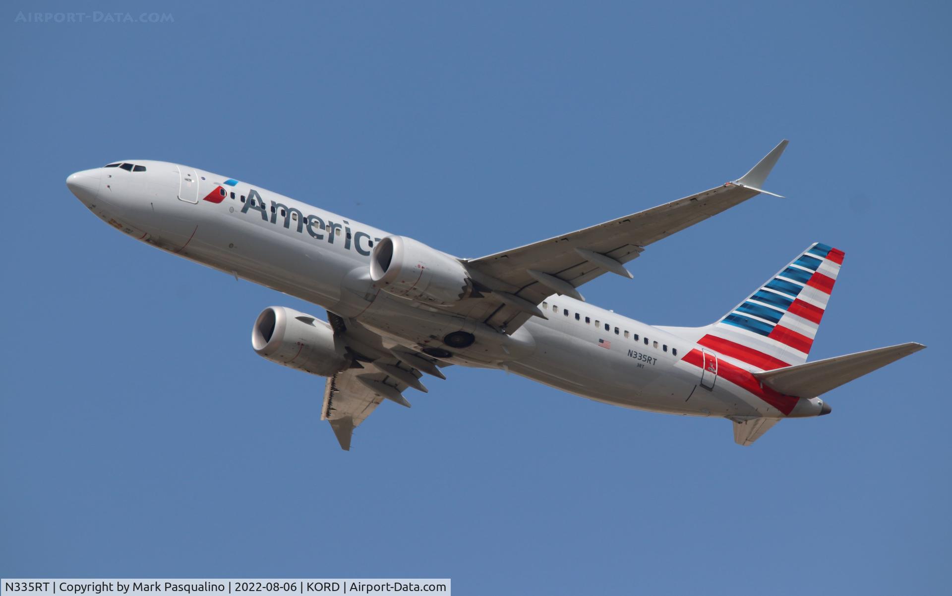 N335RT, 2018 Boeing 737-8 MAX C/N 44461, Boeing 737-8 MAX