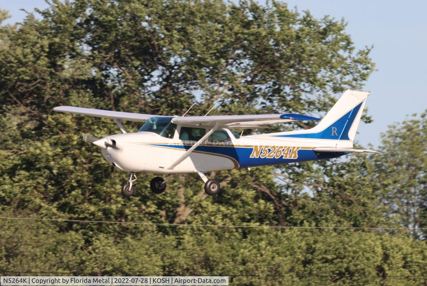 N5264K, 1980 Cessna 172P Skyhawk C/N 17274036, OSH 2022