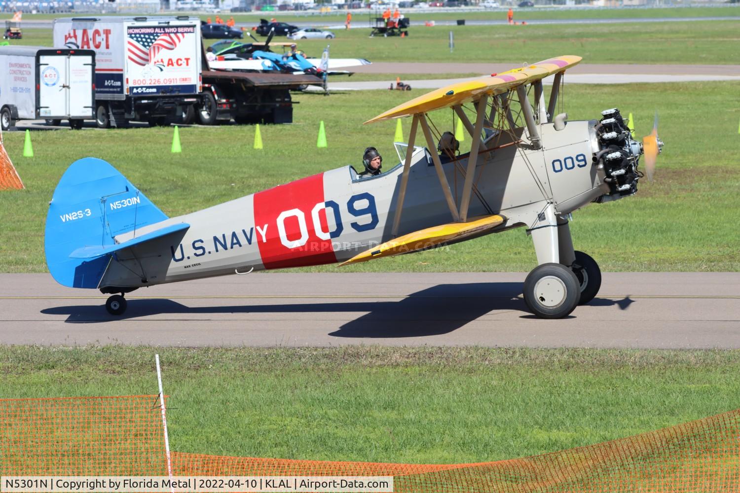 N5301N, 1942 Boeing E75 C/N 75-5352, Sun N Fun 2022
