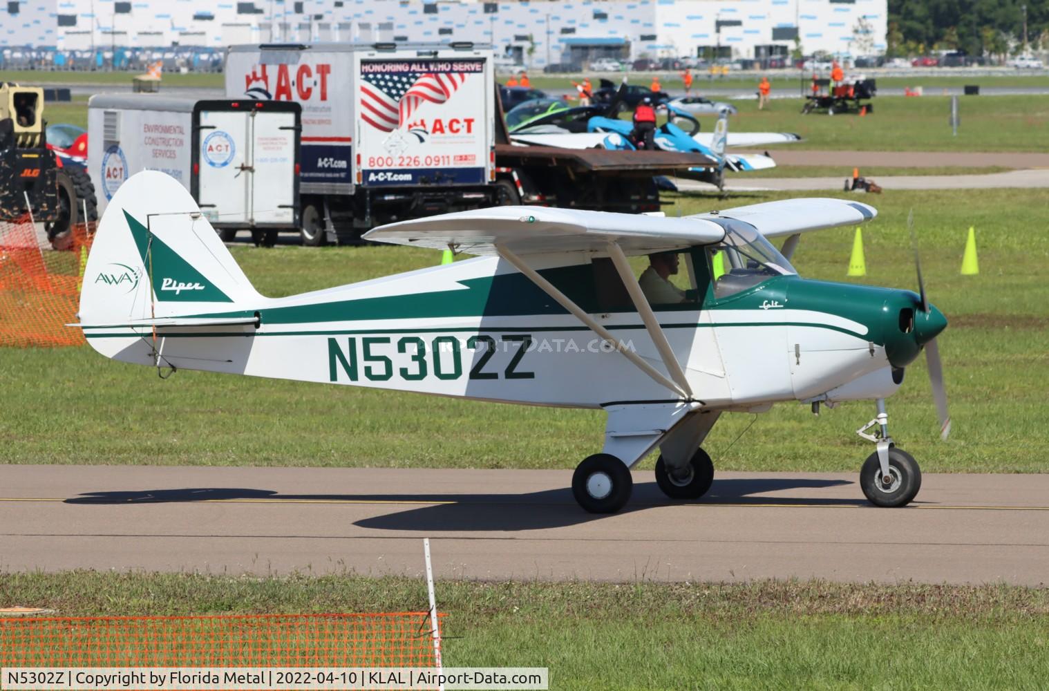 N5302Z, 1961 Piper PA-22-108 Colt C/N 22-9005, Sun N Fun 2022