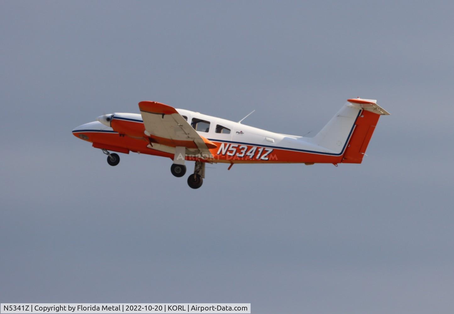 N5341Z, 2001 Piper PA-44-180 Seminole C/N 4496107, ORL 2022