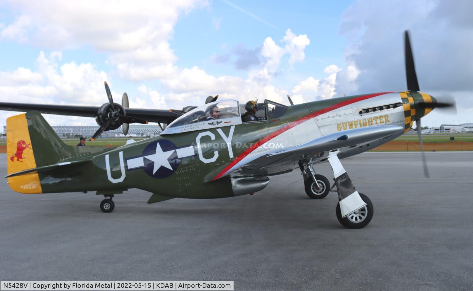 N5428V, 1944 North American P-51D Mustang C/N 122-39723, DAB 2022