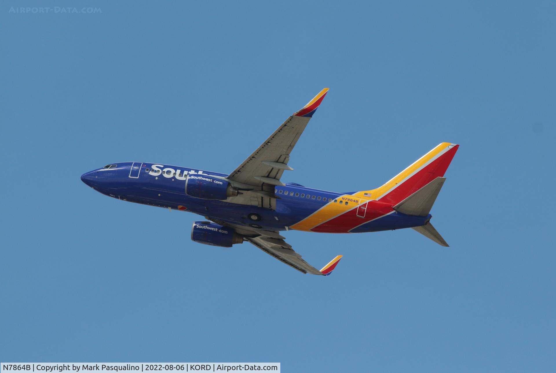 N7864B, 2001 Boeing 737-7Q8 C/N 30638, Boeing 737-7Q8
