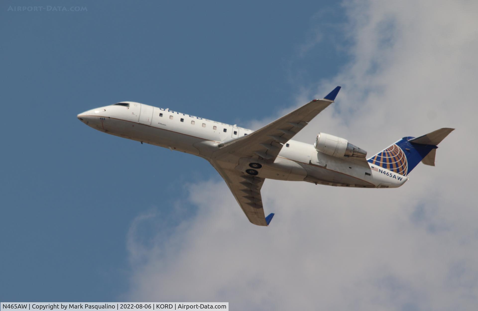 N465AW, 2004 Bombardier CRJ-200LR (CL-600-2B19) C/N 7893, CL-600-2B19