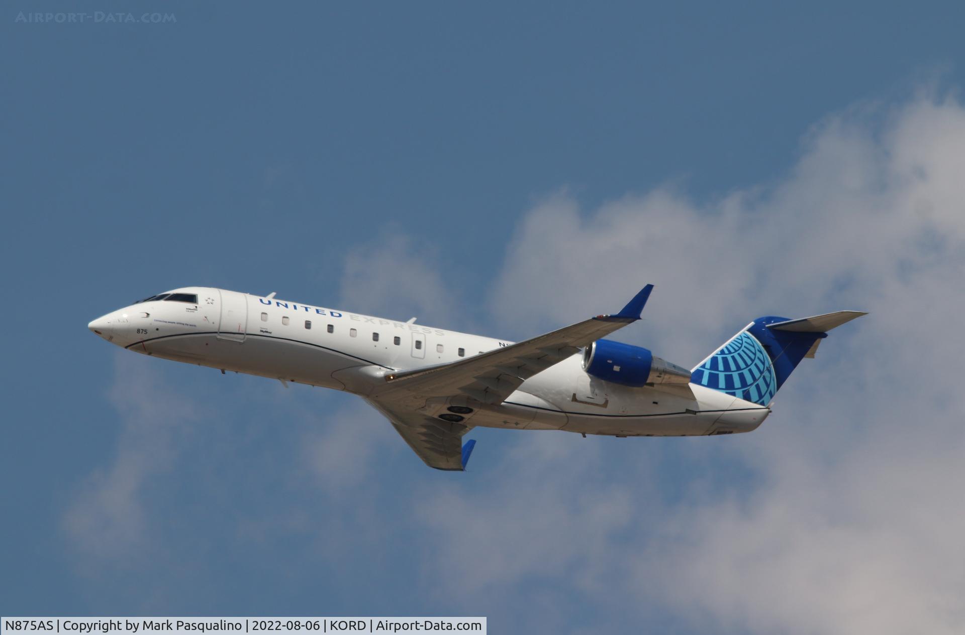 N875AS, 2001 Bombardier CRJ-200ER (CL-600-2B19) C/N 7559, CL-600-2B19