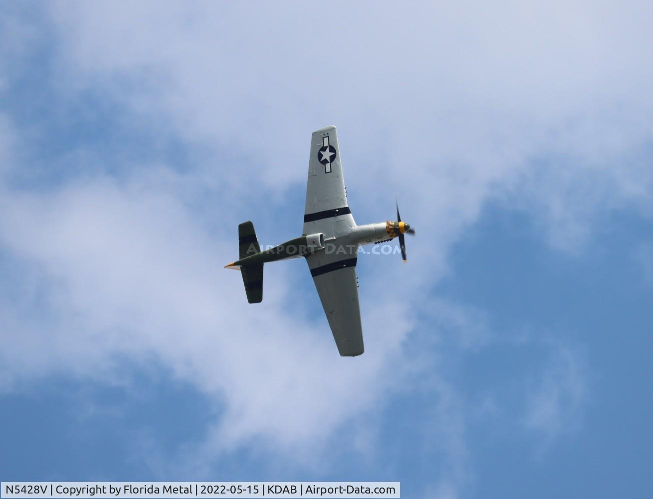 N5428V, 1944 North American P-51D Mustang C/N 122-39723, DAB 2022