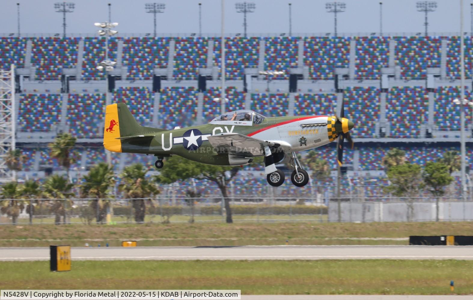 N5428V, 1944 North American P-51D Mustang C/N 122-39723, DAB 2022