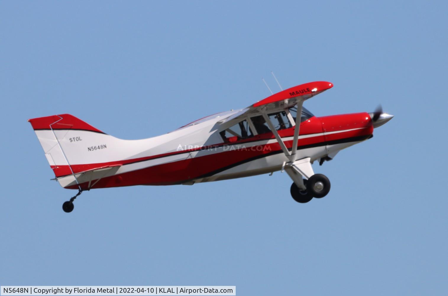 N5648N, 1982 Maule M-6-235 Super Rocket C/N 7434C, Sun N fun 2022