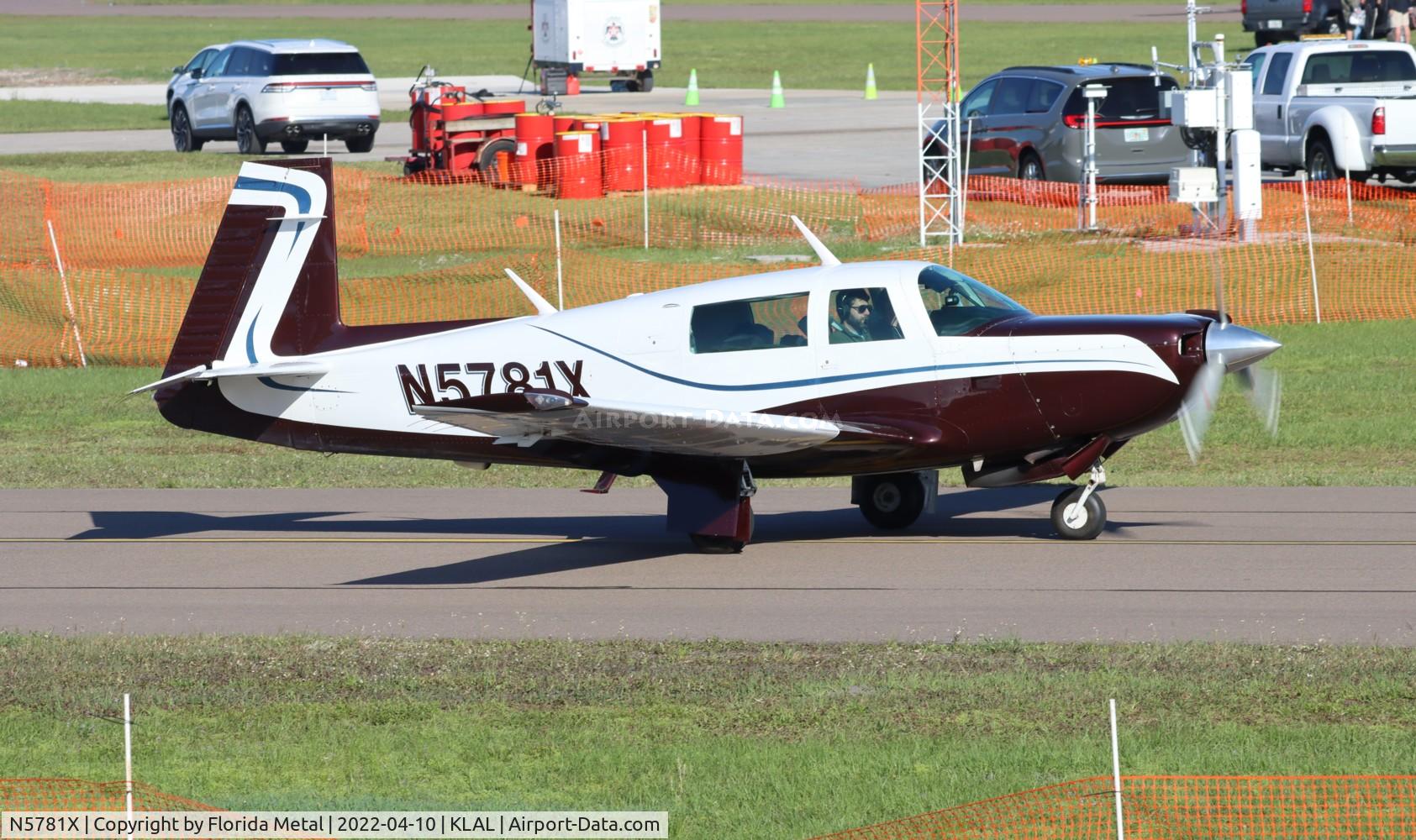 N5781X, 1984 Mooney M20K C/N 25-0847, Sun N Fun 2022