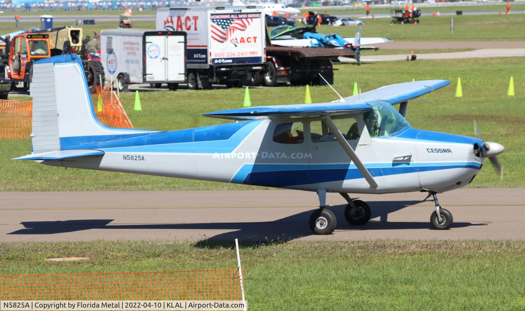 N5825A, 1956 Cessna 172 C/N 28425, Sun N Fun 2022