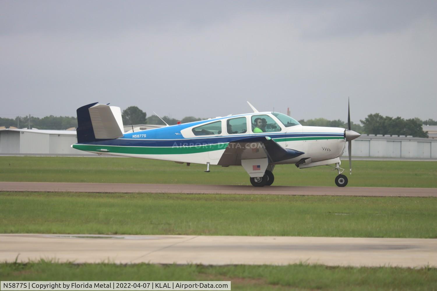 N5877S, 1965 Beech S35 Bonanza C/N D-7758, Sun N Fun 2022
