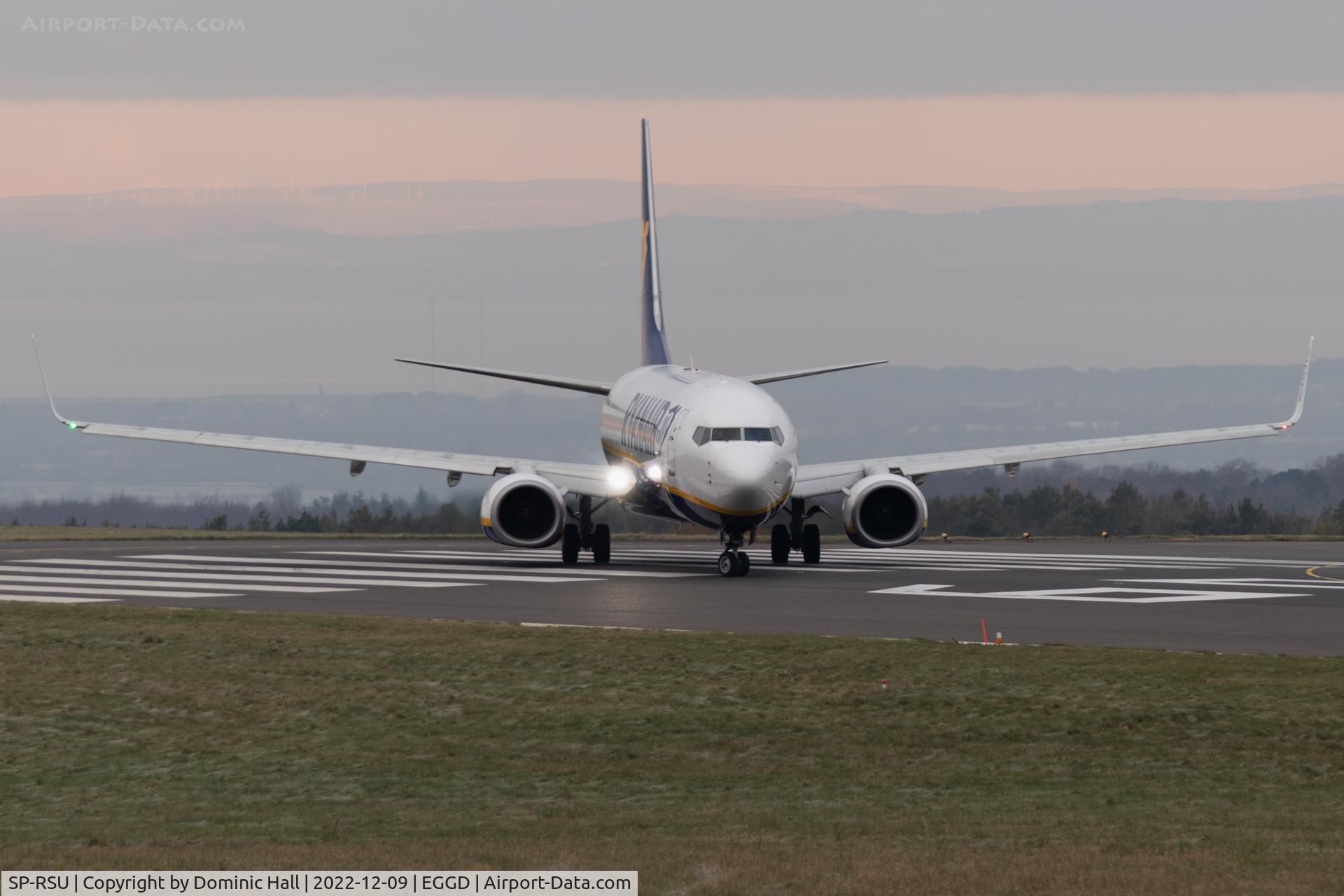 SP-RSU, 2017 Boeing 737-8AS C/N 44776, EGGD 09/12/22
